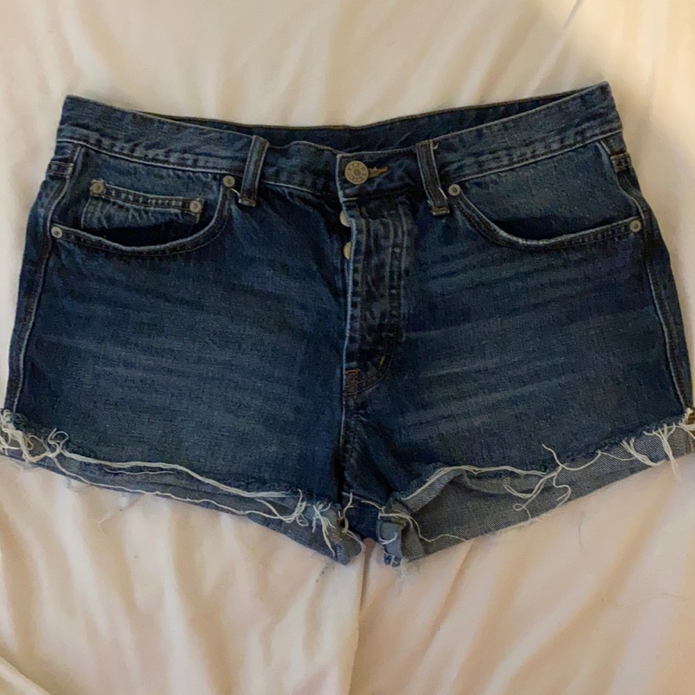 BDG urban outfitters Tomgirl mid rise jean shorts size 30w